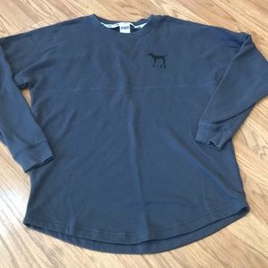 PINK Victoria Secret Long Sleeve Top Size Small